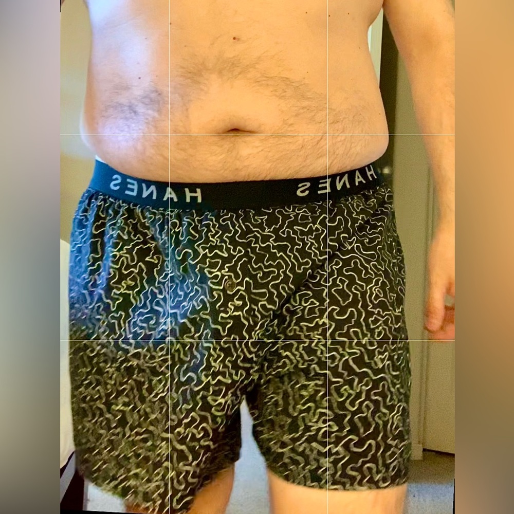 Hanes Premium Men's Knit Boxer, 1 piece. NWOT